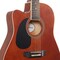 Jameson Guitars Full Size Thinline Acoustic Electric Guitar with Free Gig Bag Case & Picks